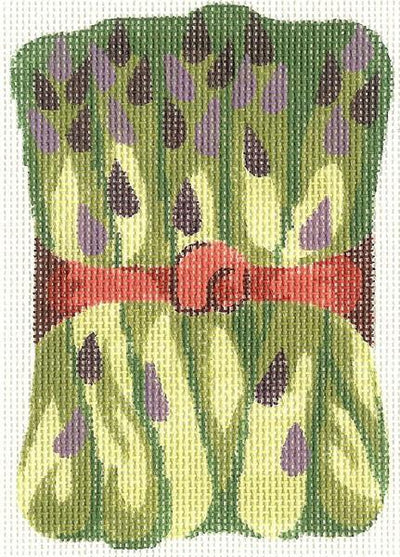 Asparagus Ornament needlepoint canvas