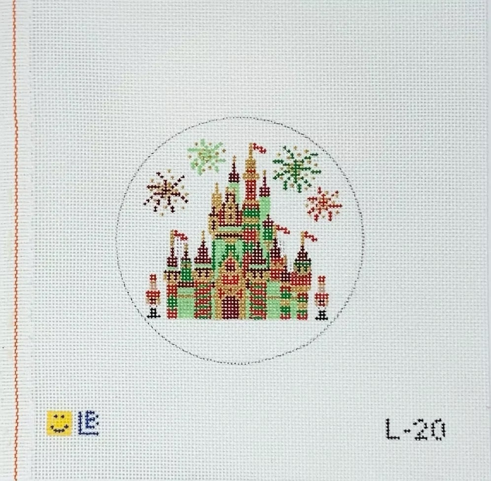 Holiday Castle & Toy Soldiers Canvas