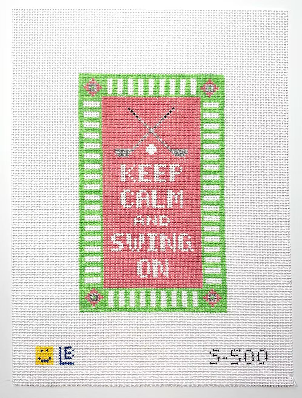 Keep Calm & Swing On Canvas