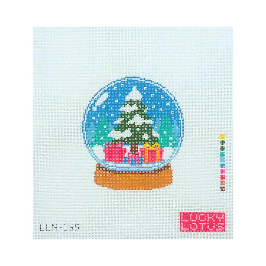 LLN-65NI Snowglobe Canvas needlepoint canvas