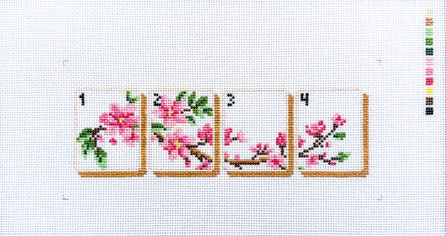 Tile Set - Flowers Canvas