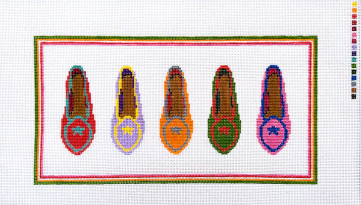 Rainbow Shoes Canvas