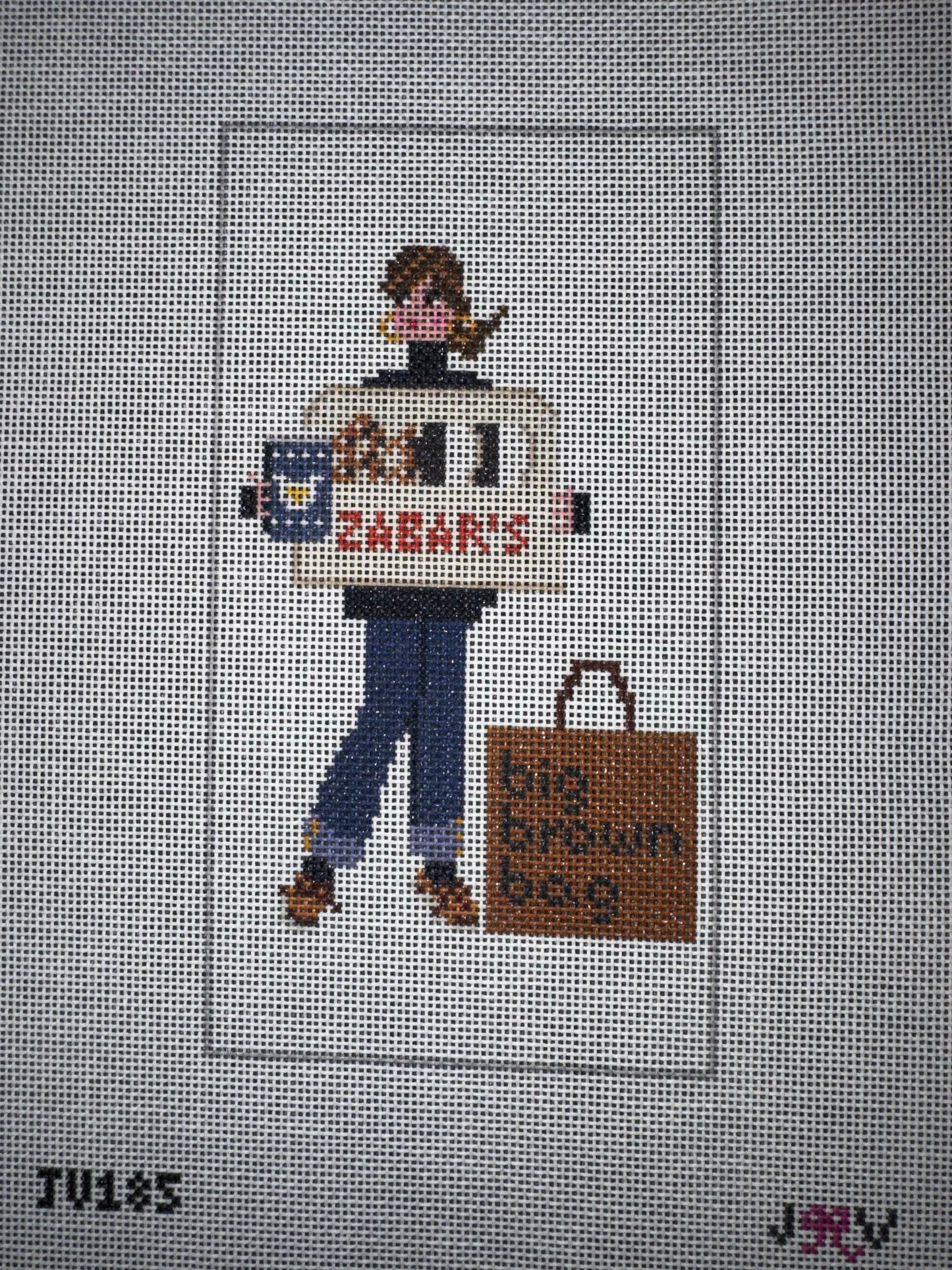 Zabars Girl Canvas
