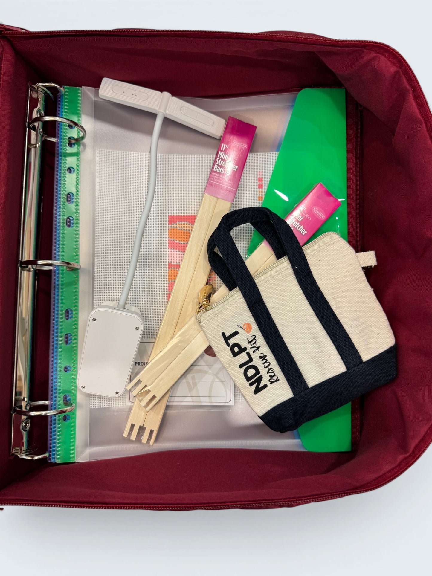 Binder Pocket Six-Pack (for the Carry-All Needlepoint Organizer Bag)