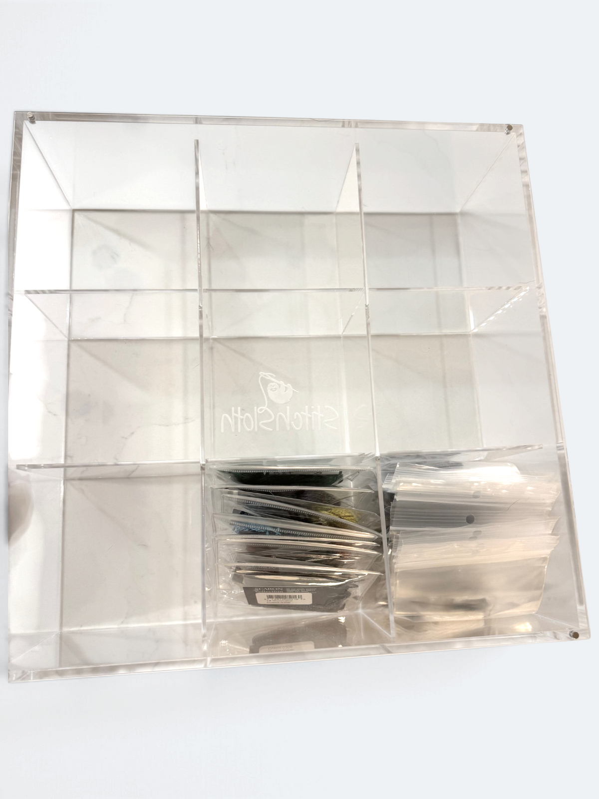 The Warwick - Acrylic Needlepoint Thread Storage Box for Skeins