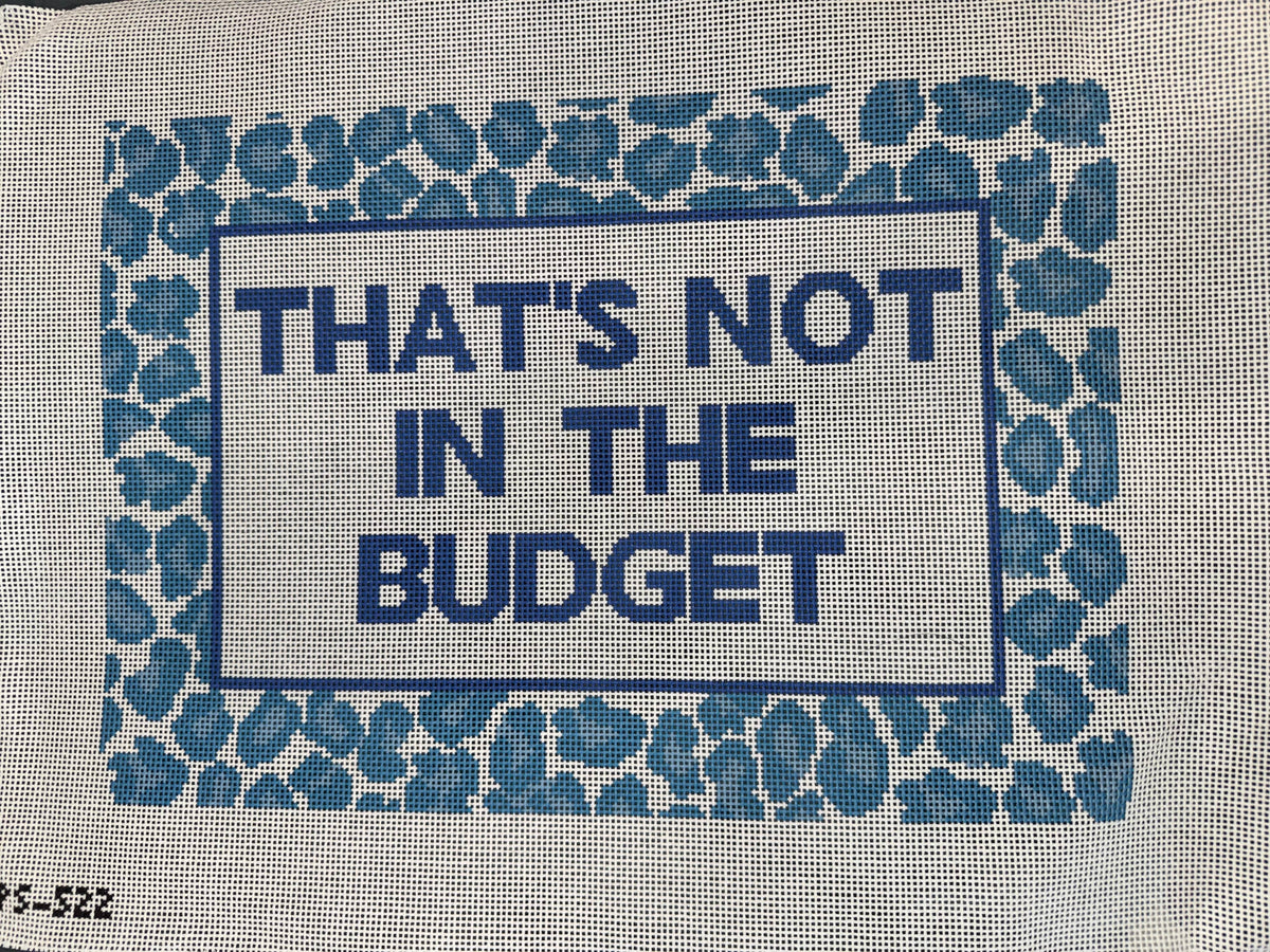 That's Not in the Budget