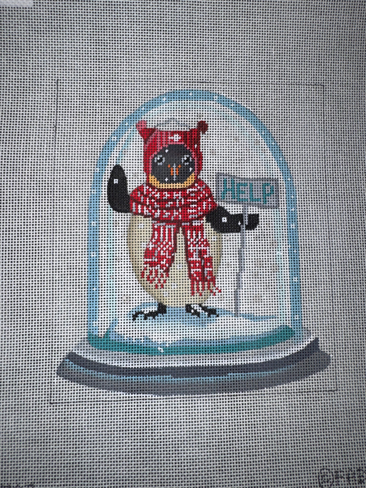 Christmas Penguin Snow Globe