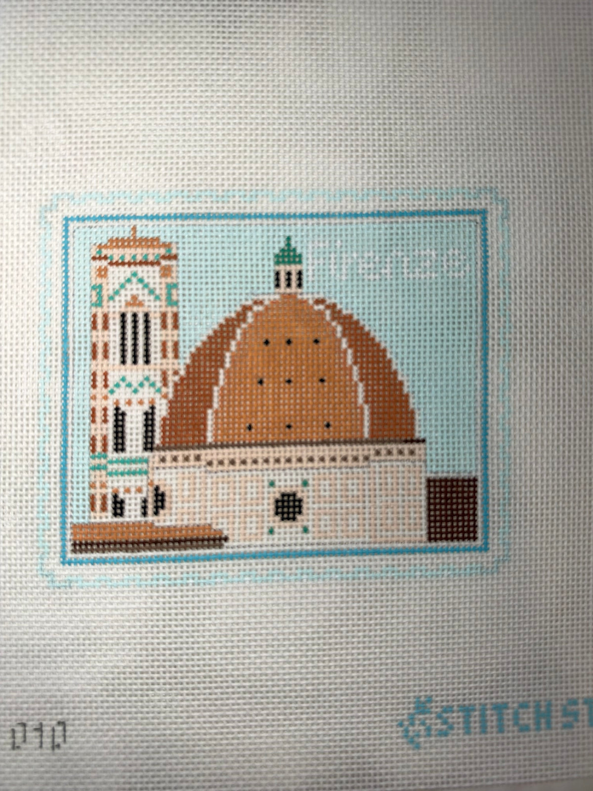 Florence Travel Stamp