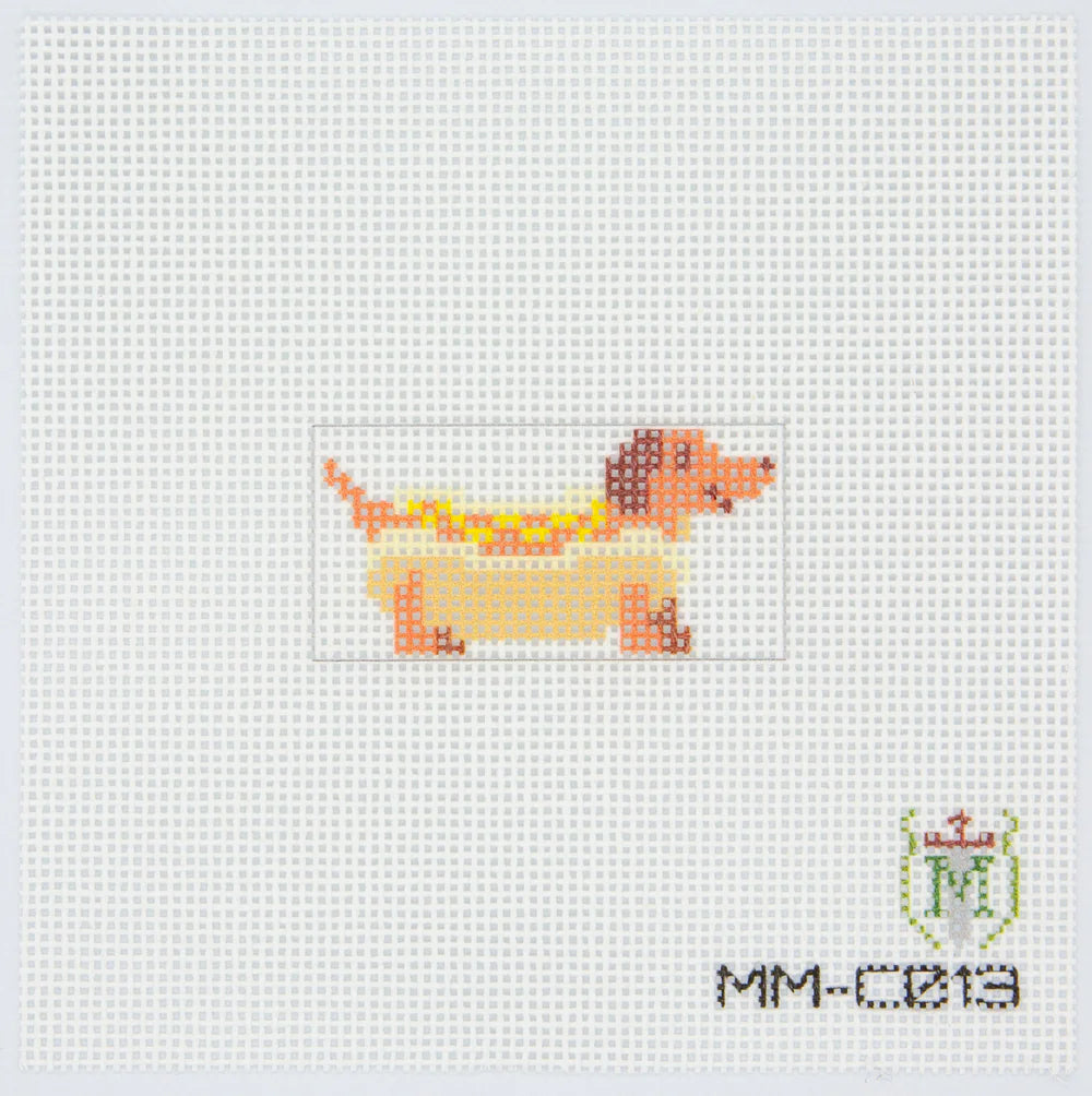 Weenie Dog Insert Canvas