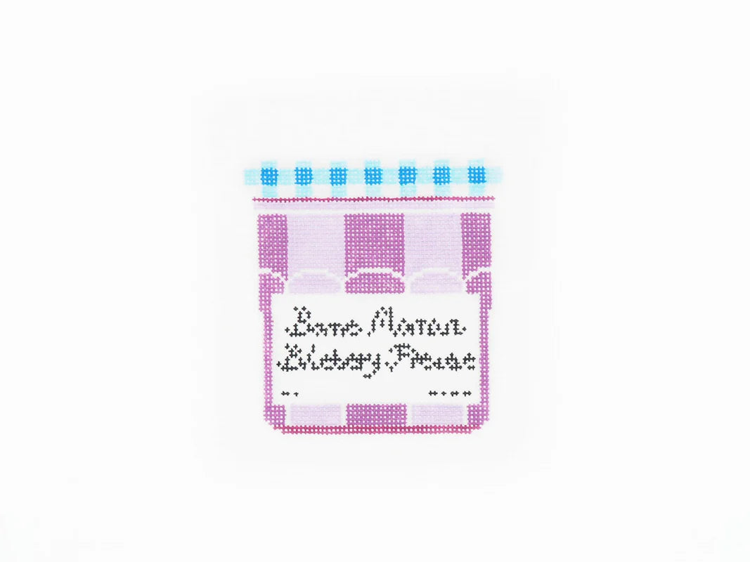 Jam Jar - Blueberry Preserve Canvas