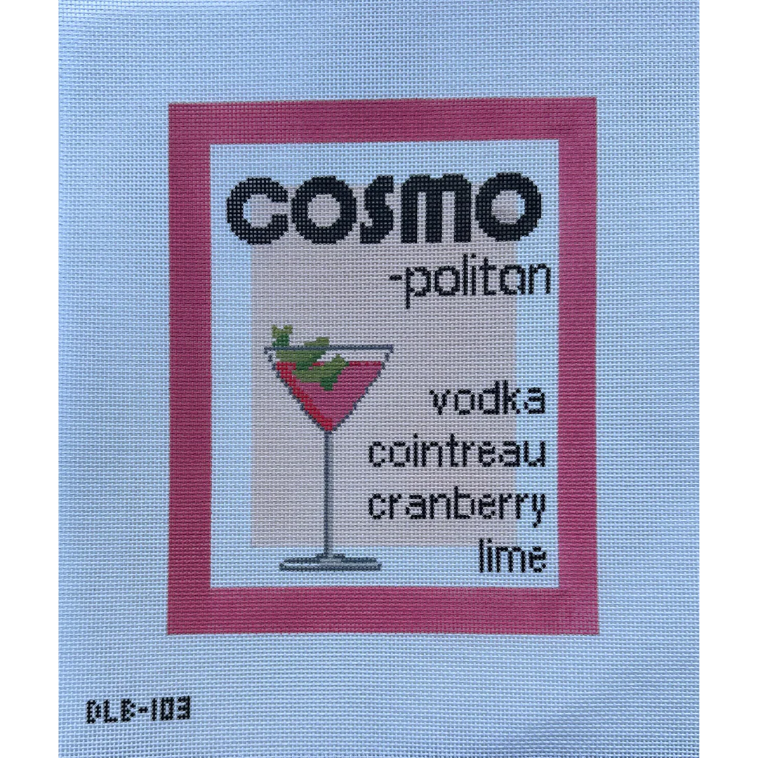 Cosmopolitan Recipe Canvas
