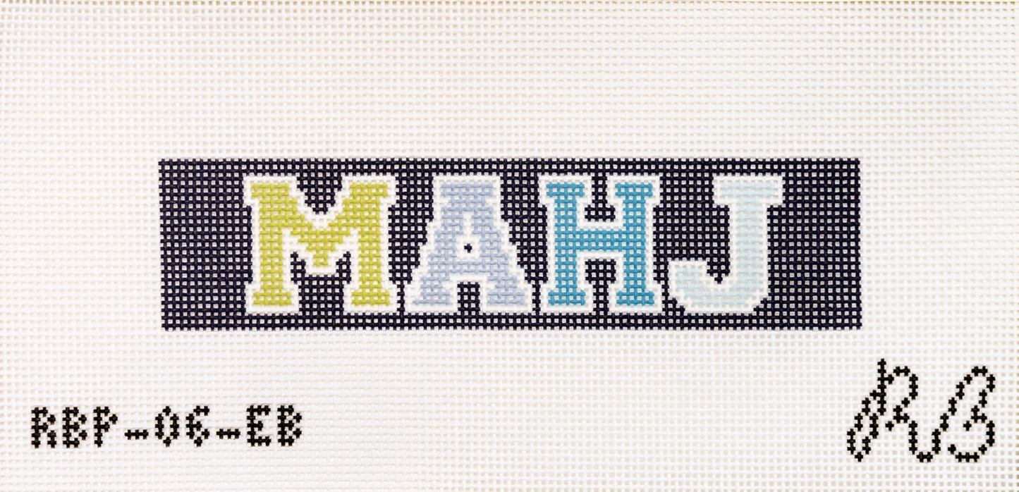 Mahj Fob Canvas - Navy