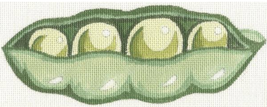 Peapod Ornament Canvas