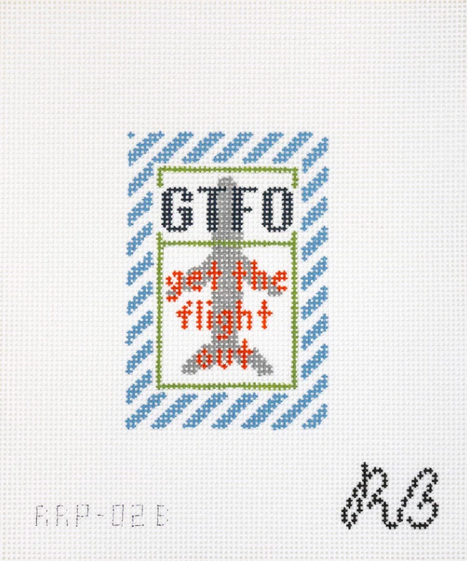 Get the Flight Out - Small - Blue
