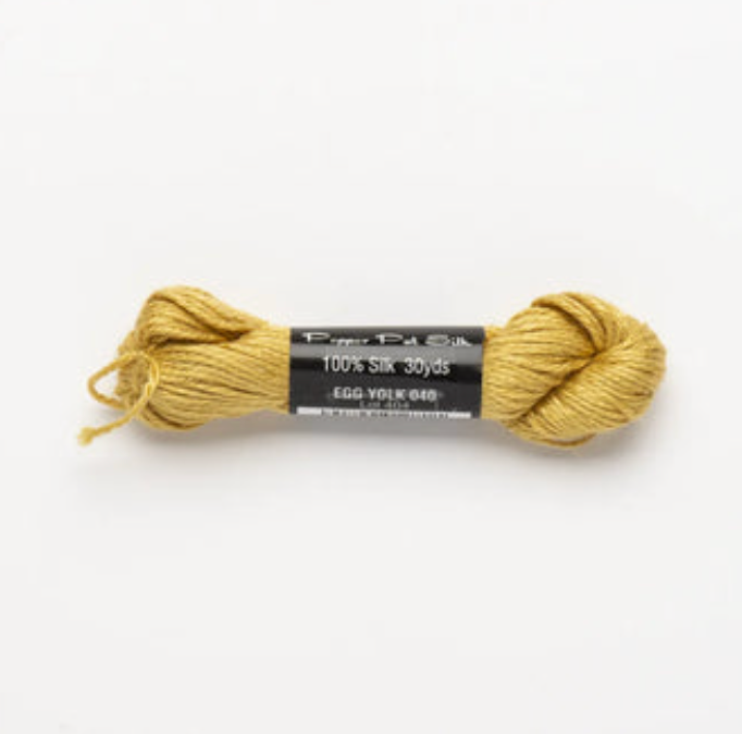 040 Egg Yolk - Pepper Pot Silk