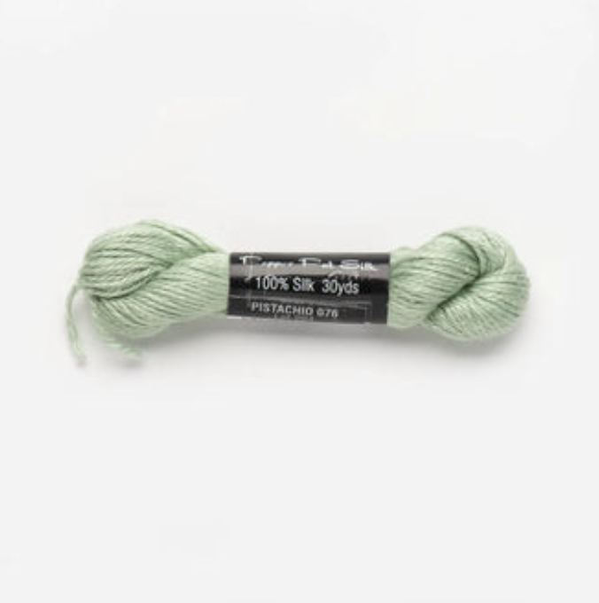 076 Pistachio - Pepper Pot Silk