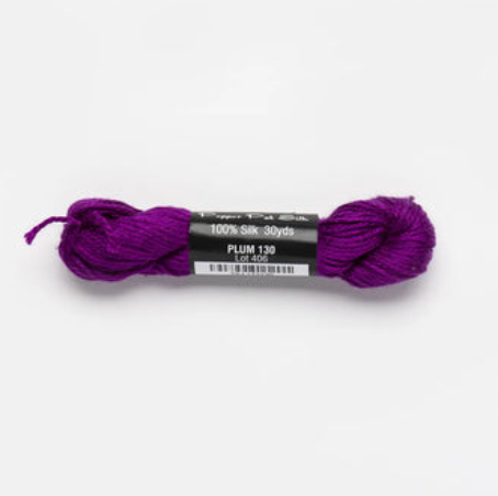 130 Plum - Pepper Pot Silk