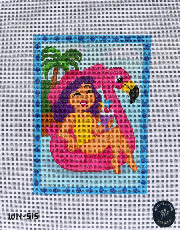 Lilac Mirage - Beach Woman