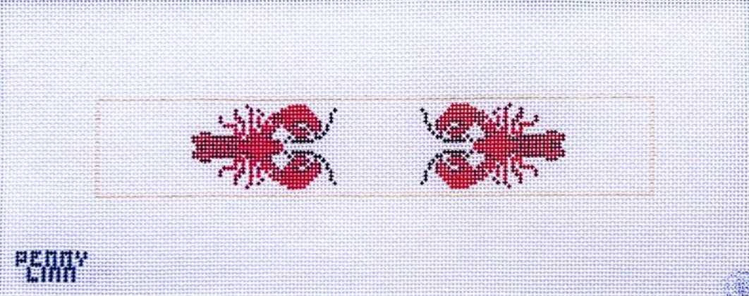 Lobsters Key Fob Canvas