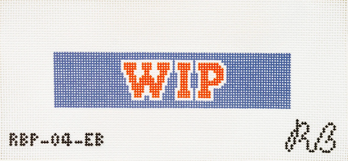 WIP Fob Canvas - Blue & Orange