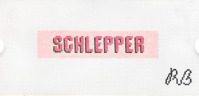 Schlepper Key Fob Canvas - Pink