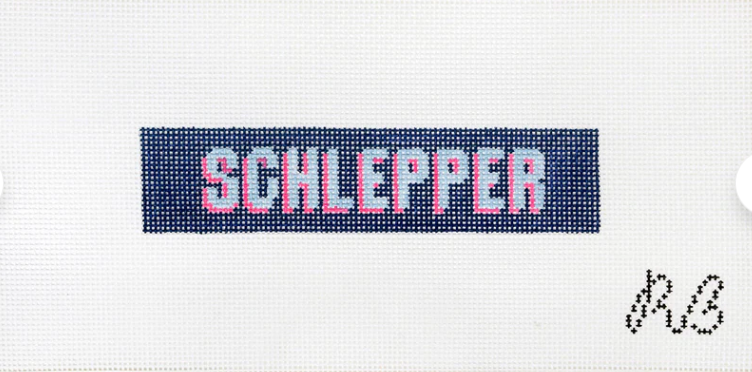 Schlepper Key Fob Canvas - Navy