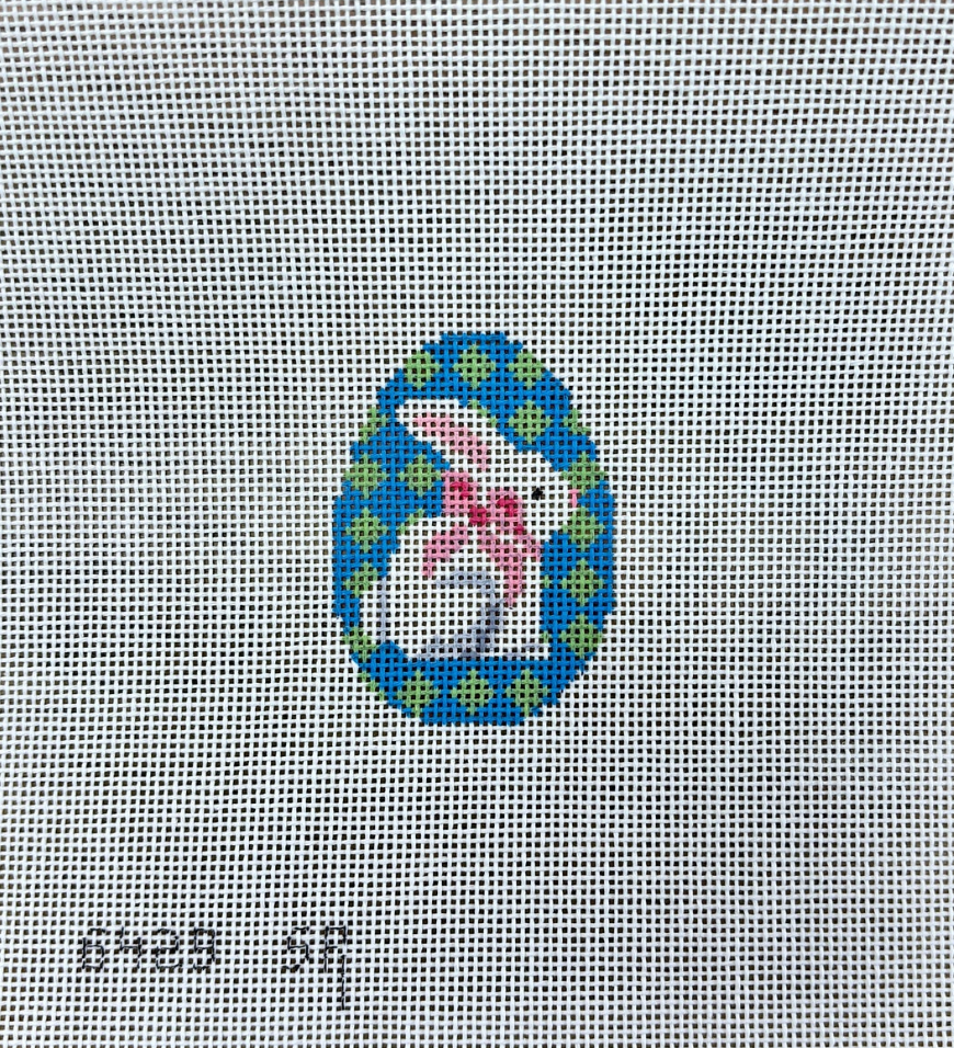 Pink Bow Rabbit Egg