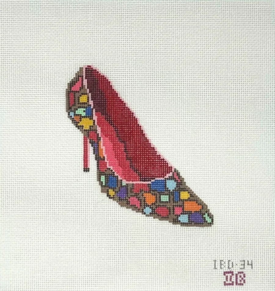 Suede Rene Heel
