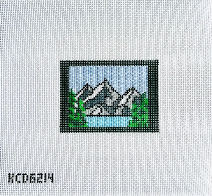 Mountains Luggage Tag Insert