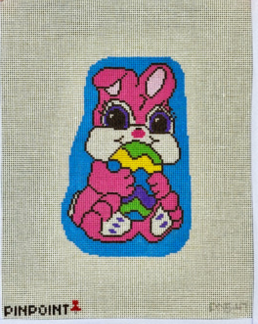 Pink Chocolate Easter Bunny