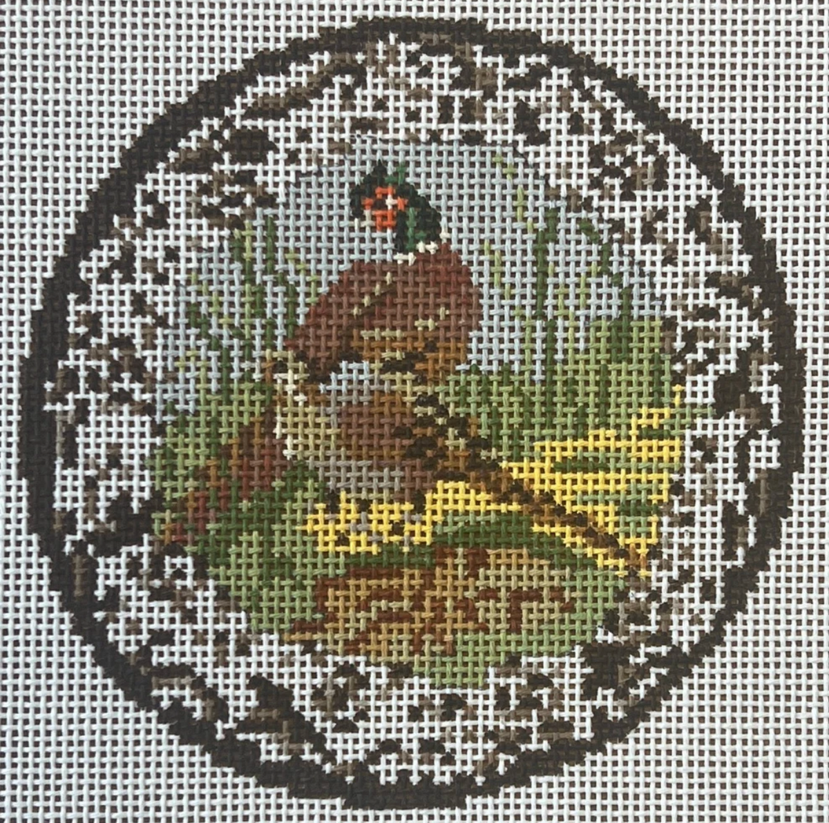 Transferware Pheasant Plate