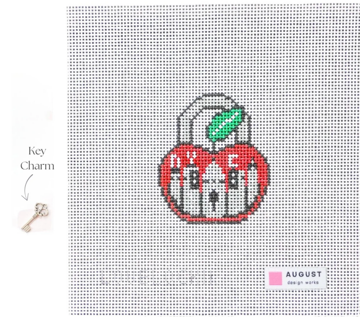Big Apple Love Lock Canvas + Key Charm