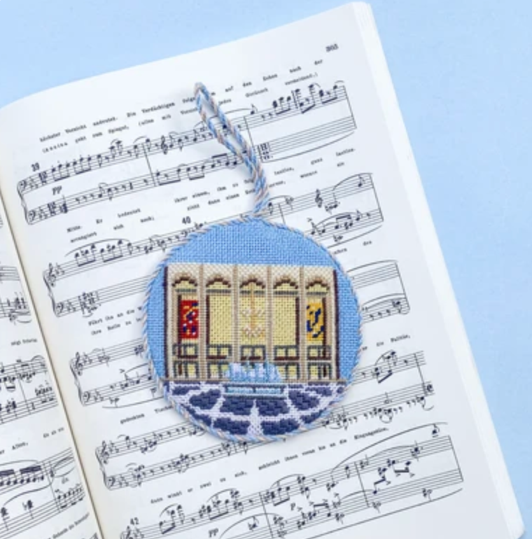 Lincoln Center Needlepoint Canvas and Stitch Guide