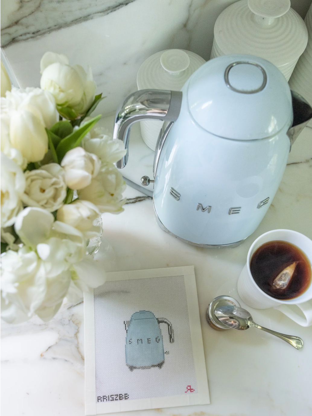 Retro Kettle in Robin's Egg Blue