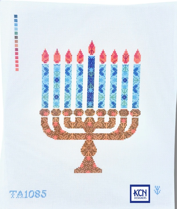 Floral Menorah