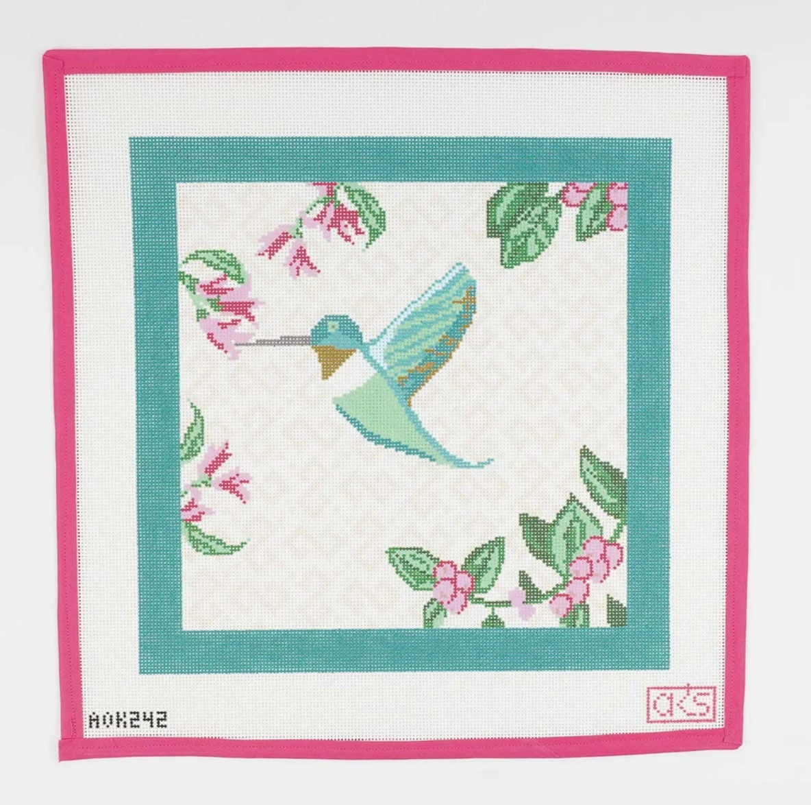 Hummingbird Pillow - Square