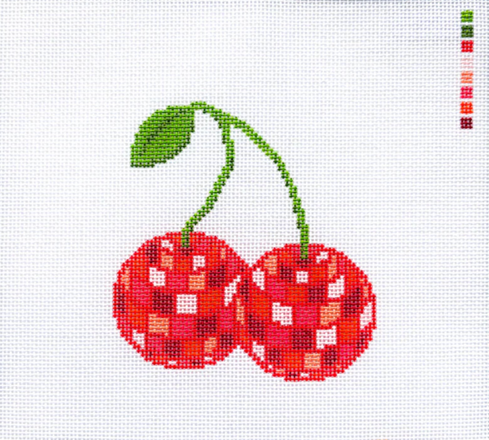 Disco Cherries Canvas