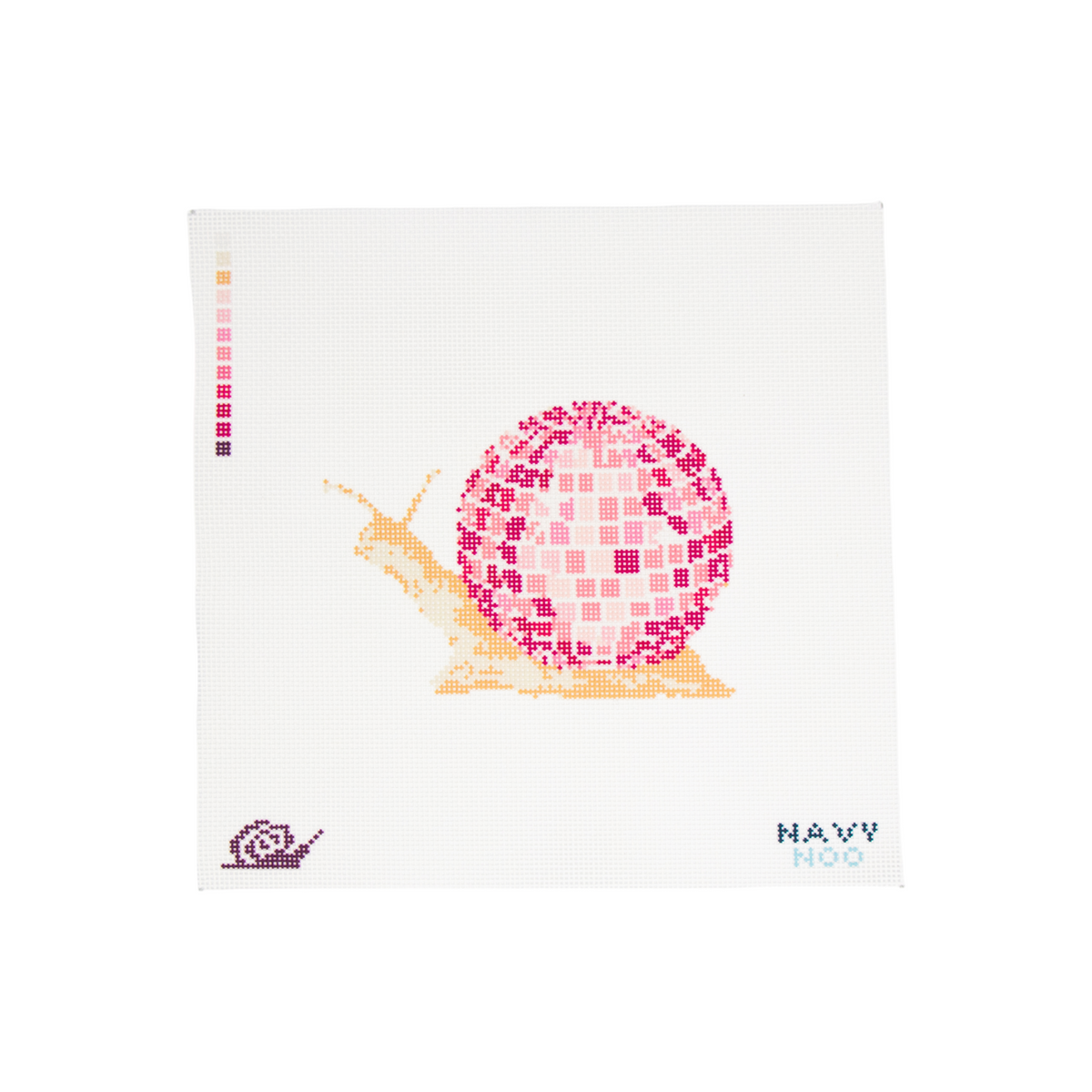 Disco Snail Canvas