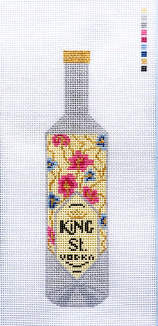 King St. Bottle Canvas
