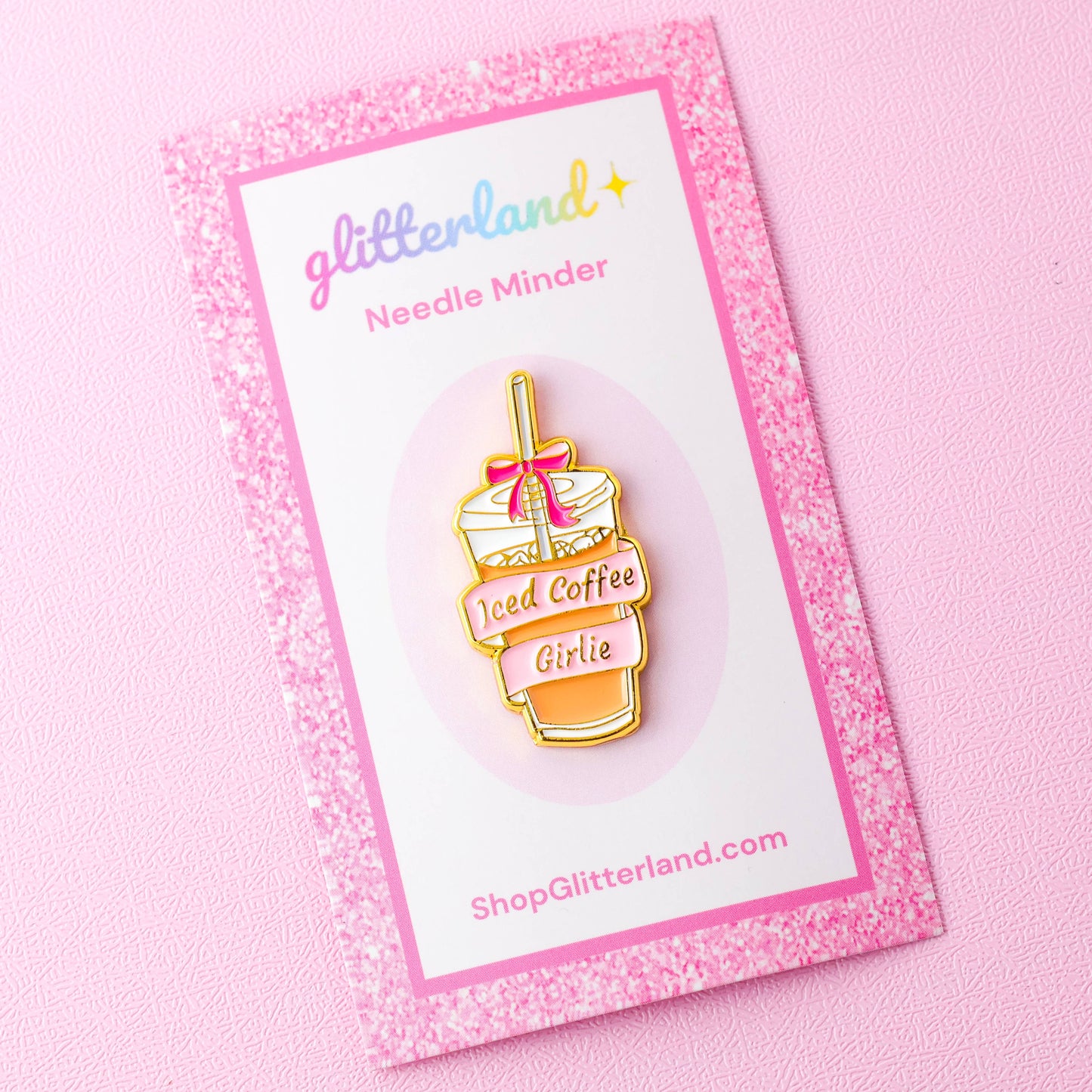 Coffee Girl Needle Minder Magnet