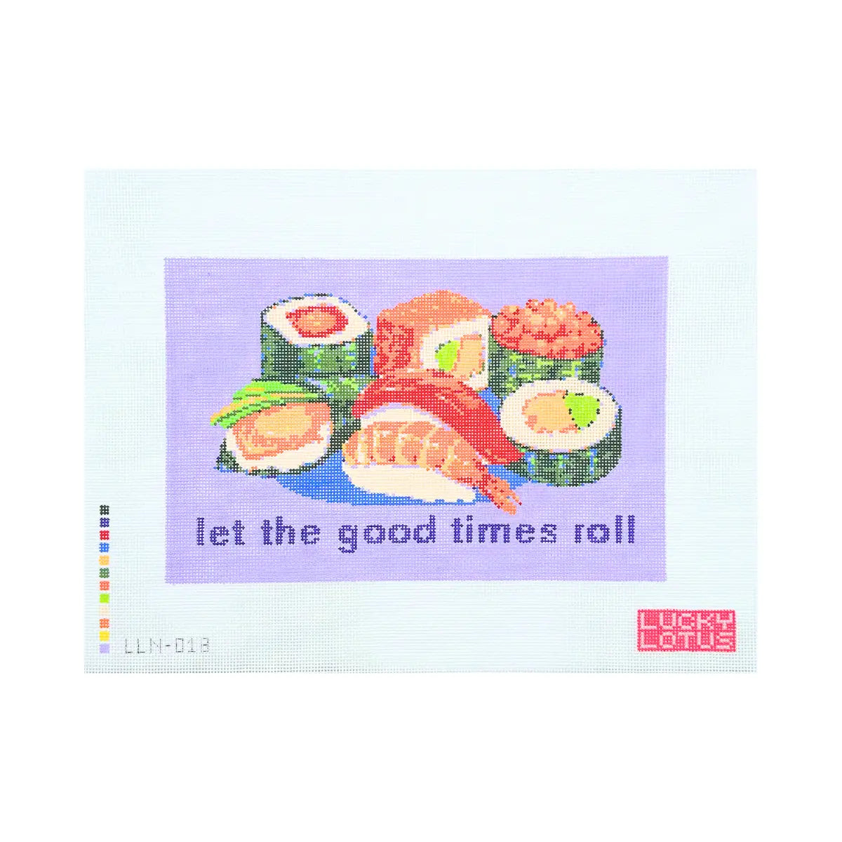 LLN-018 Let the Good Times Roll Canvas needlepoint canvas