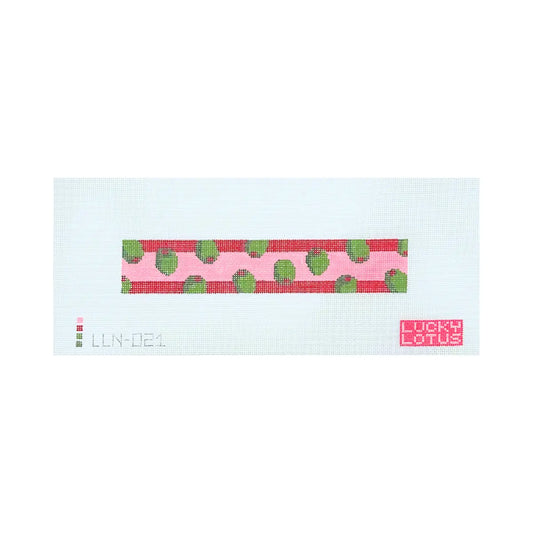 LLN-021 Olives Key Fob Canvas needlepoint canvas