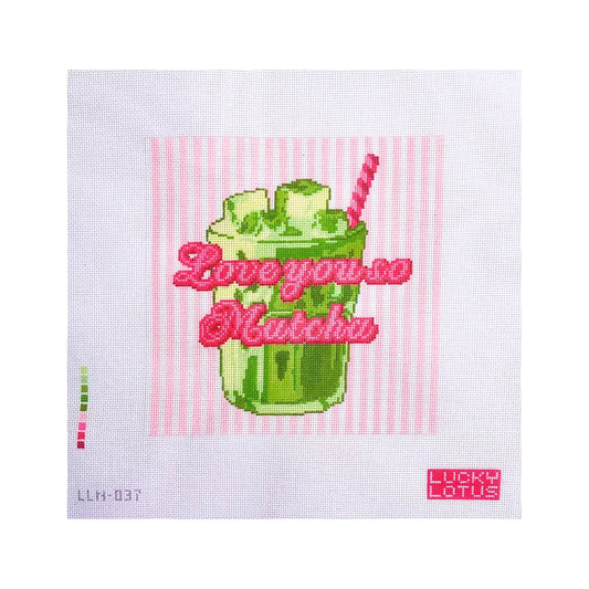 LLN-001 50 States - Florida Round Canvas needlepoint canvas