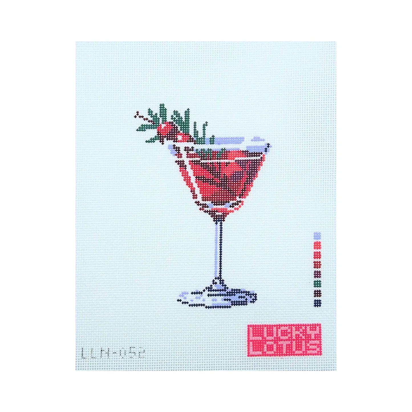 Christmas Cocktail Canvas