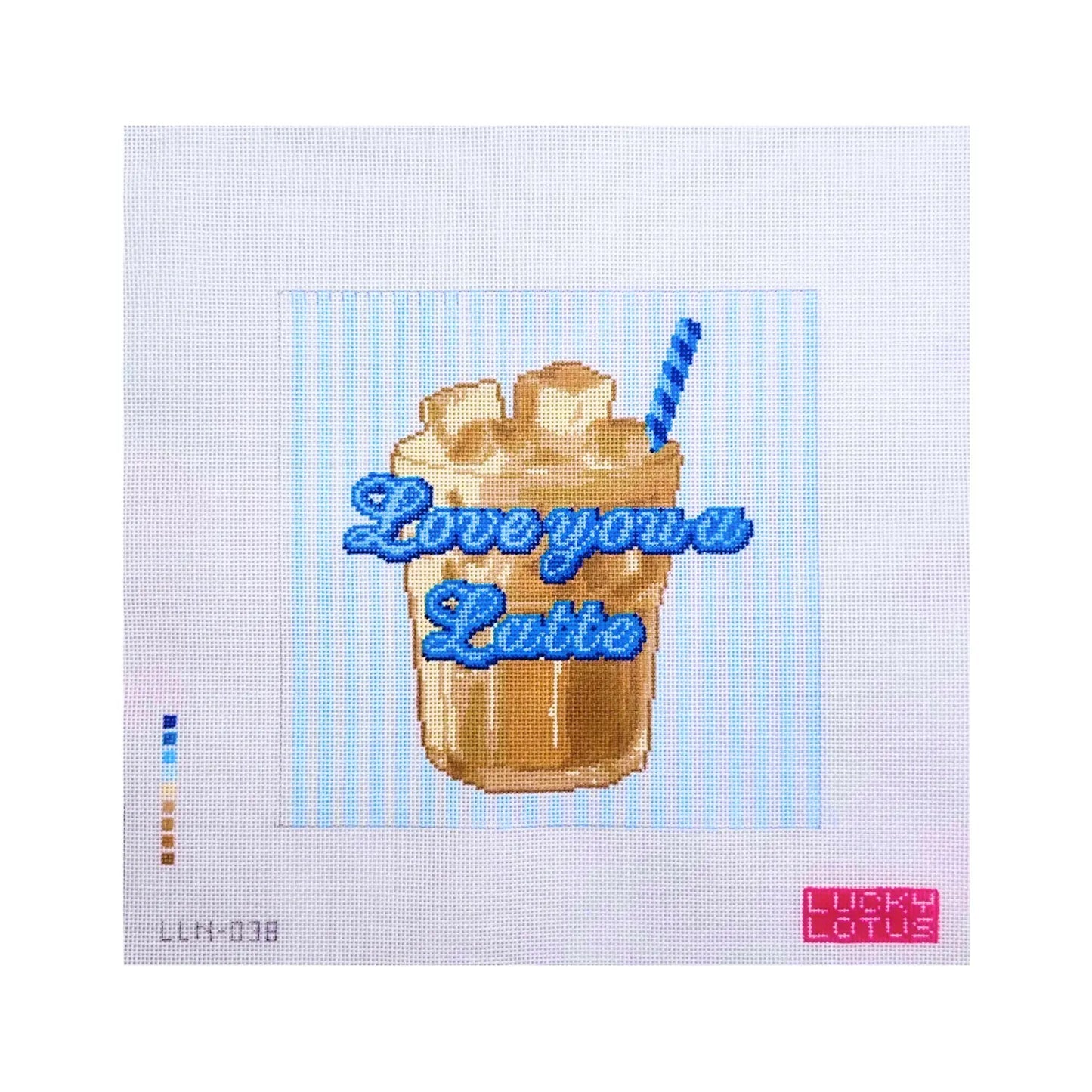 Love You a Latte Canvas