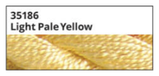 Sullivan's Pearl Cotton Size 5 35186 Light Pale Yellow