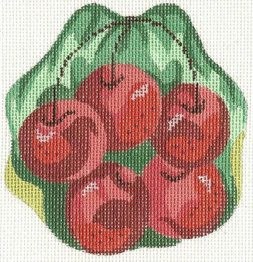 Cherries Ornament Canvas