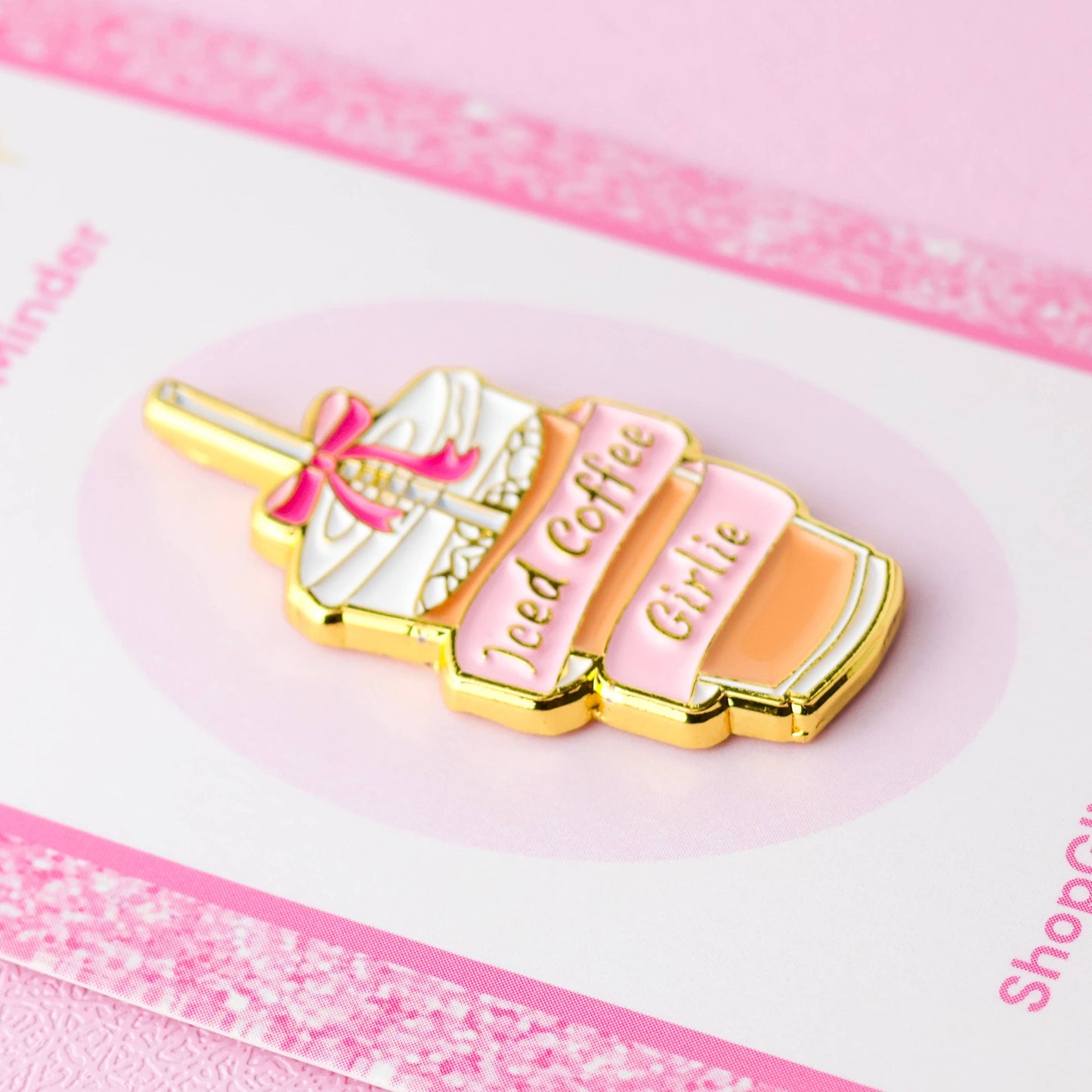 Coffee Girl Needle Minder Magnet