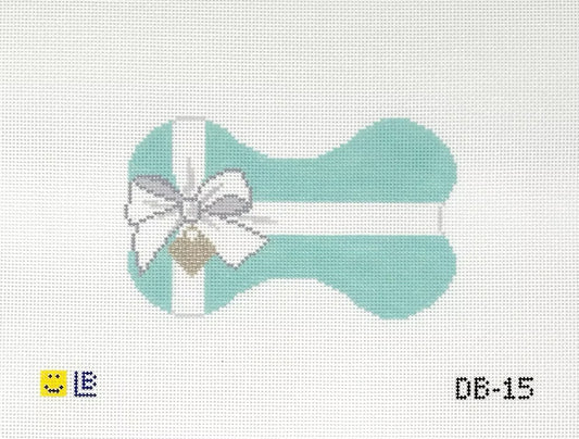 Dog Bone - Return to Tiffany Heart Tag Canvas