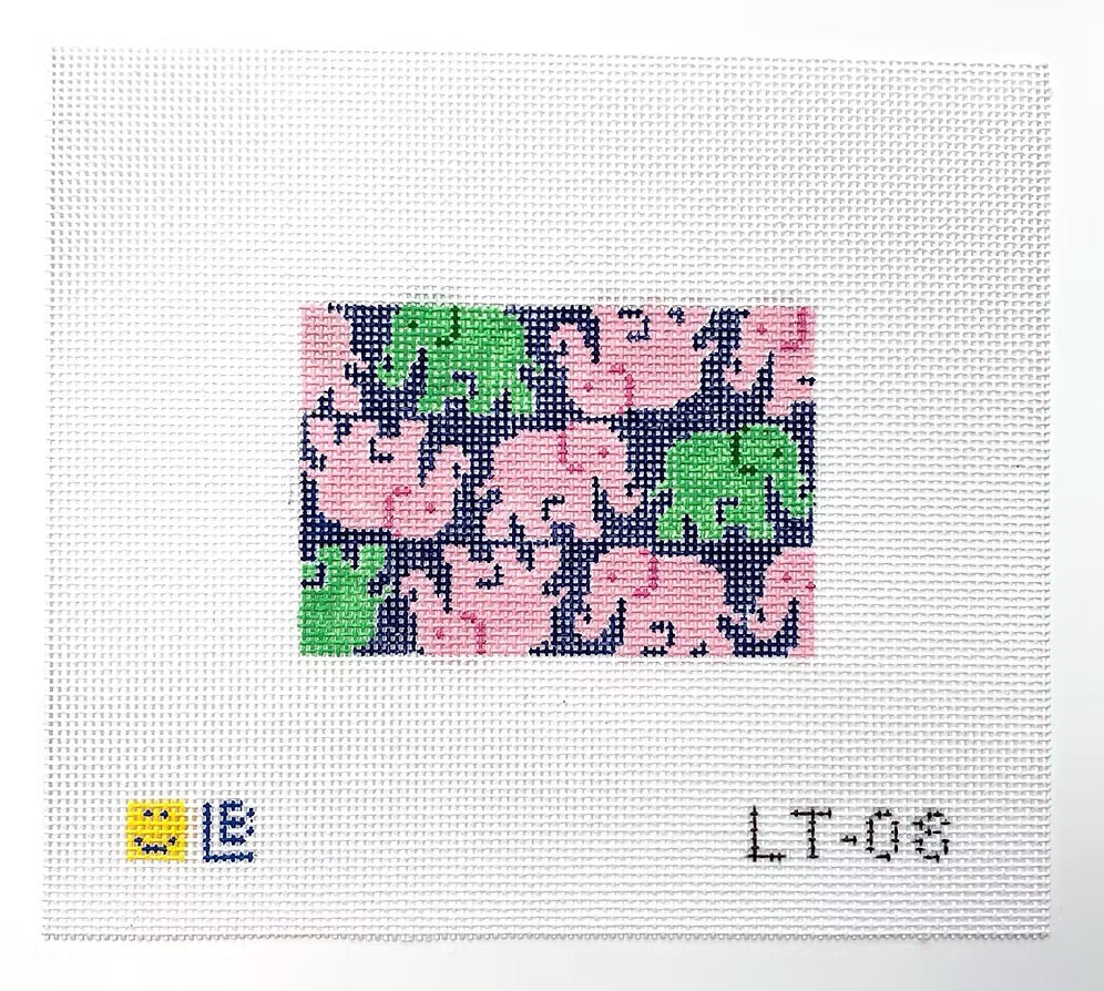 Preppy Elephants Canvas